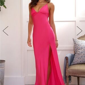 Hello Molly Pink Maxi Dress